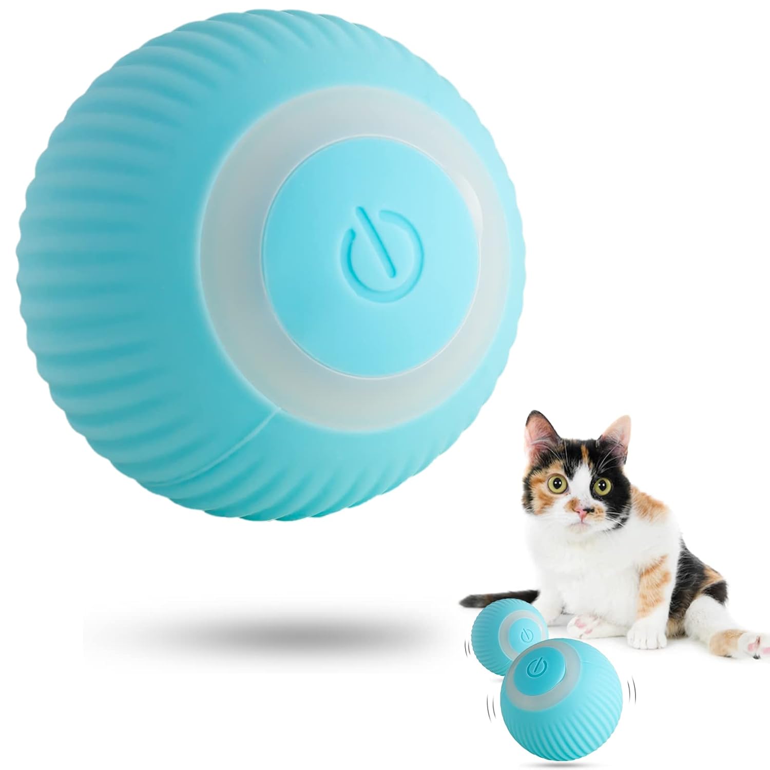 Cat Interactive Toy - Self Rotating Gravity Ball