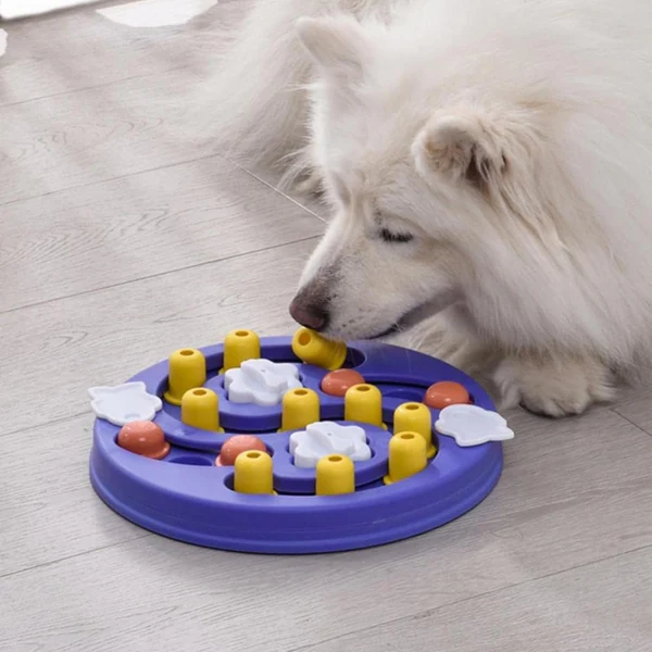 Interactive Slow Feeder Puzzle for Dogs and Cats