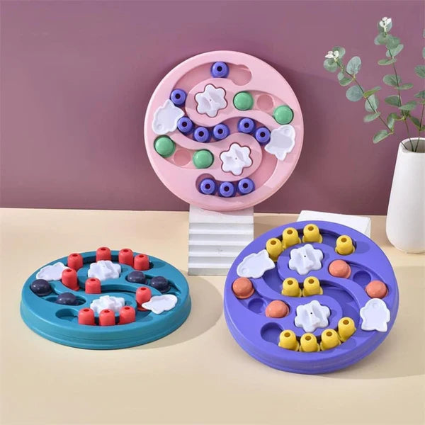 Interactive Slow Feeder Puzzle for Dogs and Cats