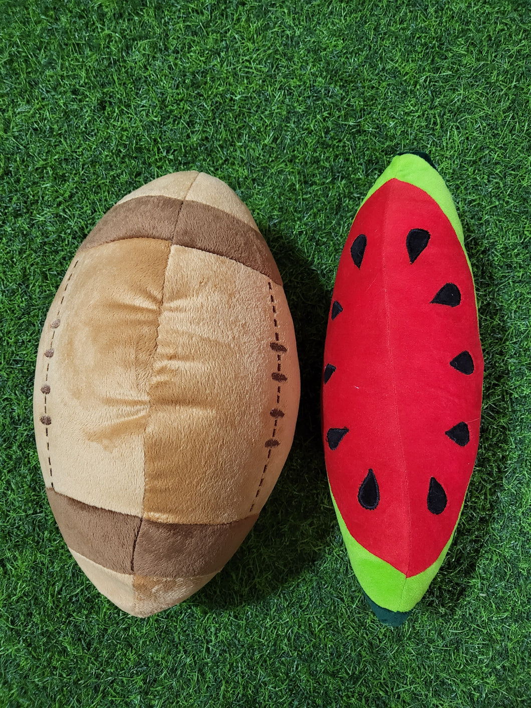 Rugby ball and watermelon slice Combo