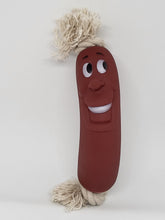 Load image into Gallery viewer, Pawful Chicken Sausage Rubber Dog Chew Toy
