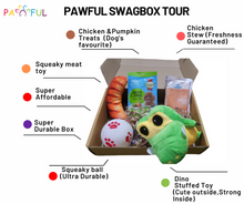 Load image into Gallery viewer, Pawful Super Affordable Swagbox - 3 Toys and 2 Treats
