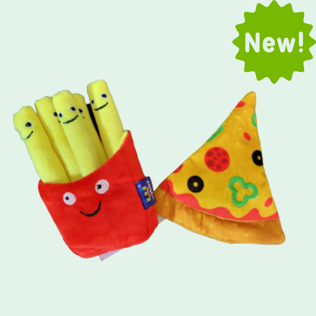Squeaky Pizza and French Fries Combo