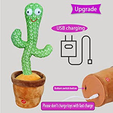 Load image into Gallery viewer, Dancing Cactus Toy for Pets with USB charging
