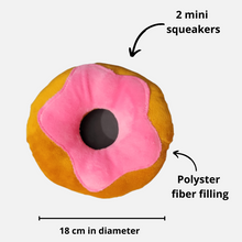 Load image into Gallery viewer, Icecream plush toy,squeaky donut toy &amp; Dog Chocolate
