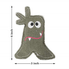 Load image into Gallery viewer, Pawful Combo for Chewers- Squeaky Monster Toy and Octy Rope Toy
